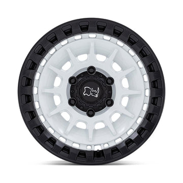 Black Rhino Wheels Barrage White on Black
