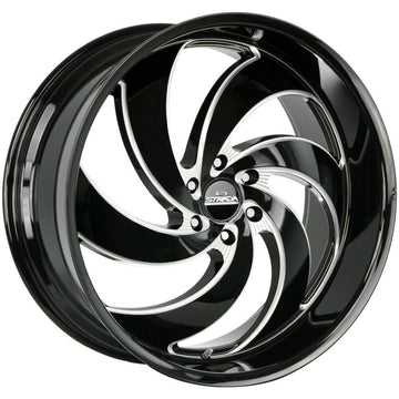 Strada Classics Wheels C06 Retro 6 Black Milled