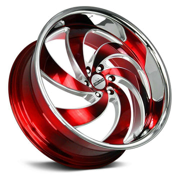 Strada Classics Wheels C06 Retro 6 Red