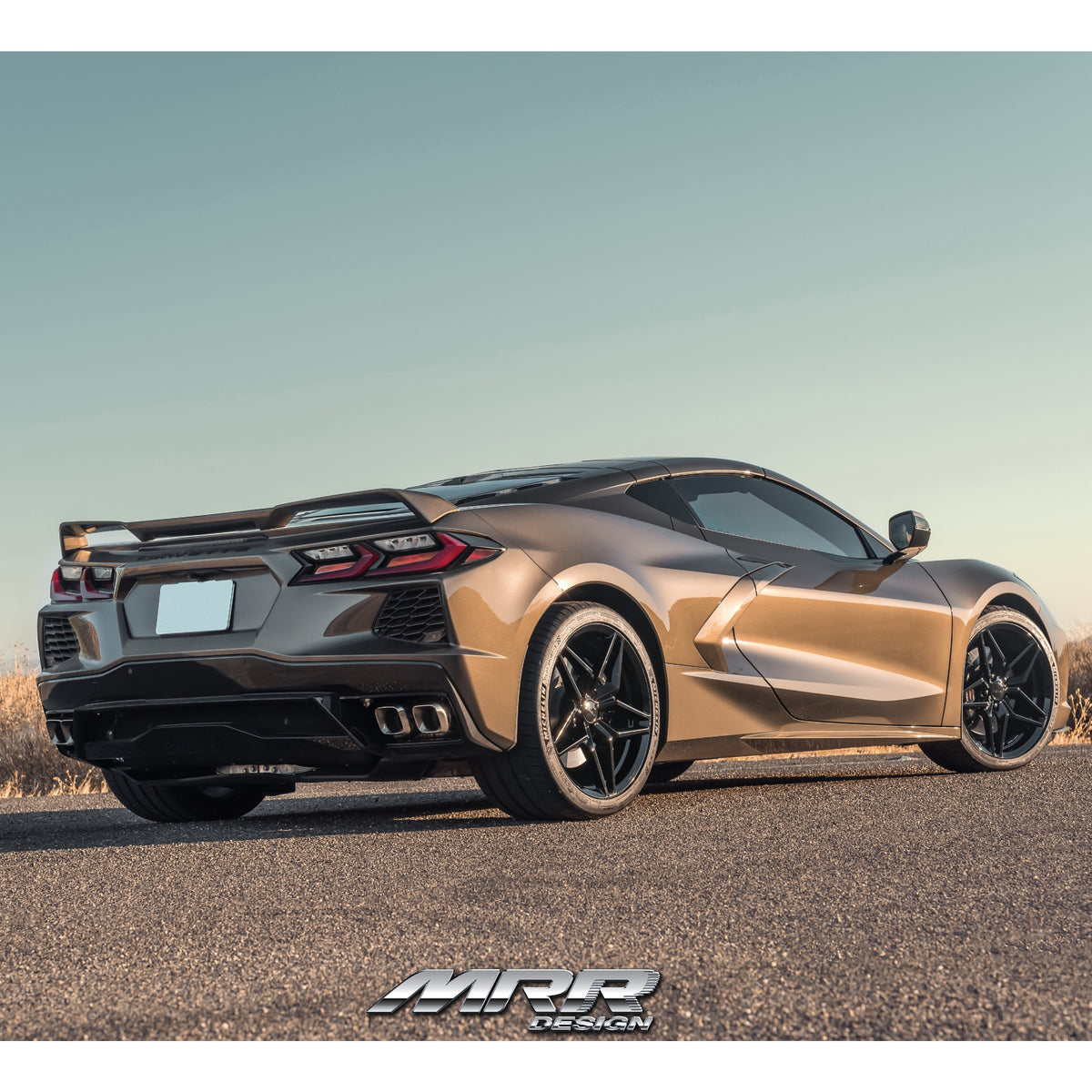 MRR Wheels Flow Forge M755 fit Corvette Black - Wheels Outlet