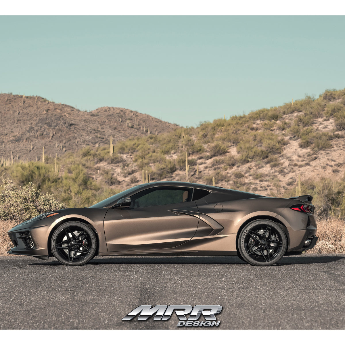 MRR Wheels Flow Forge M755 fit Corvette Black - Wheels Outlet