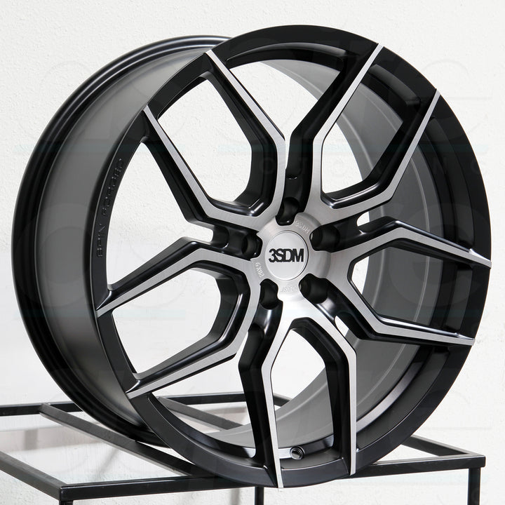 3SDM Wheels 0.50 Black Brushed