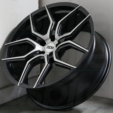 3SDM Wheels 0.50 Black Brushed
