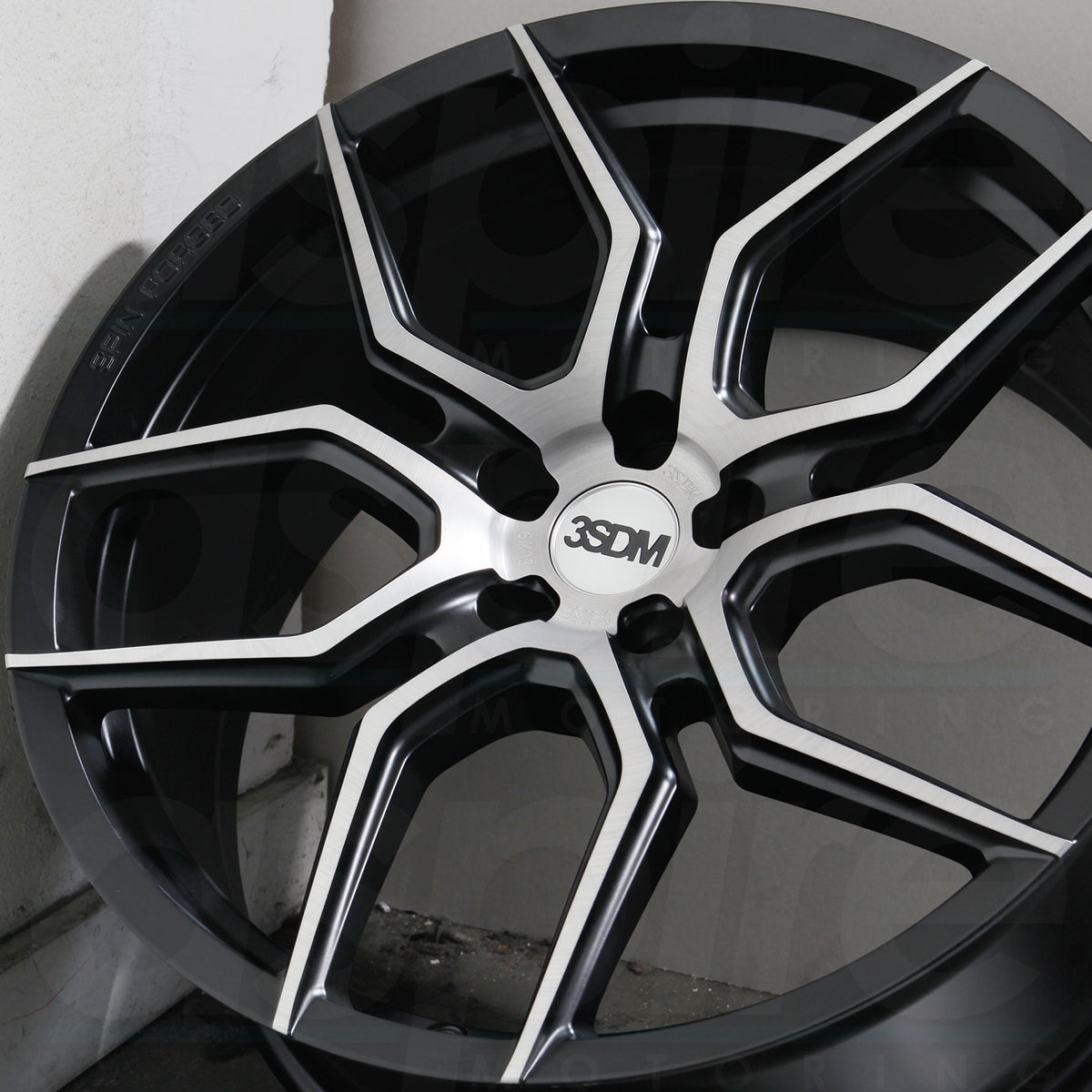 3SDM Wheels 0.50 Black Brushed