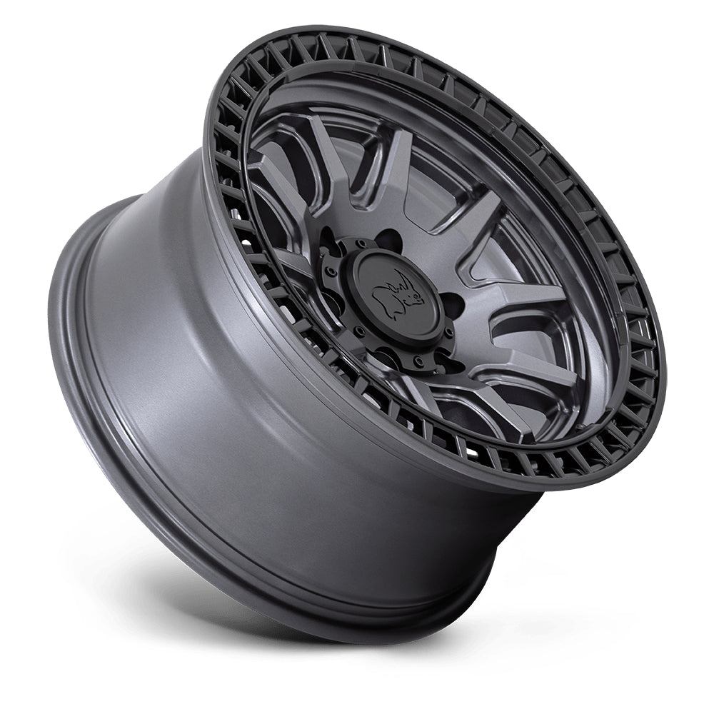 Black Rhino Wheels Calico Gunmetal Black Lip