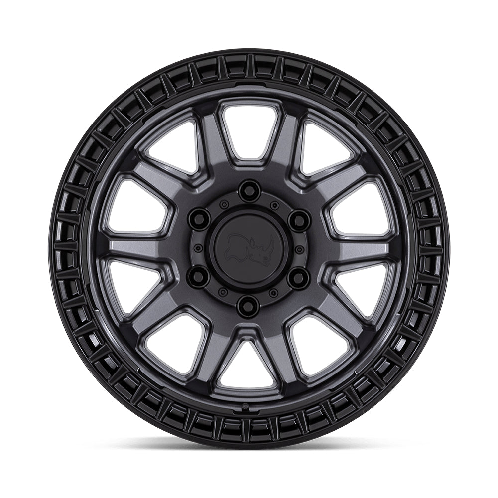 Black Rhino Wheels Calico Gunmetal Black Lip