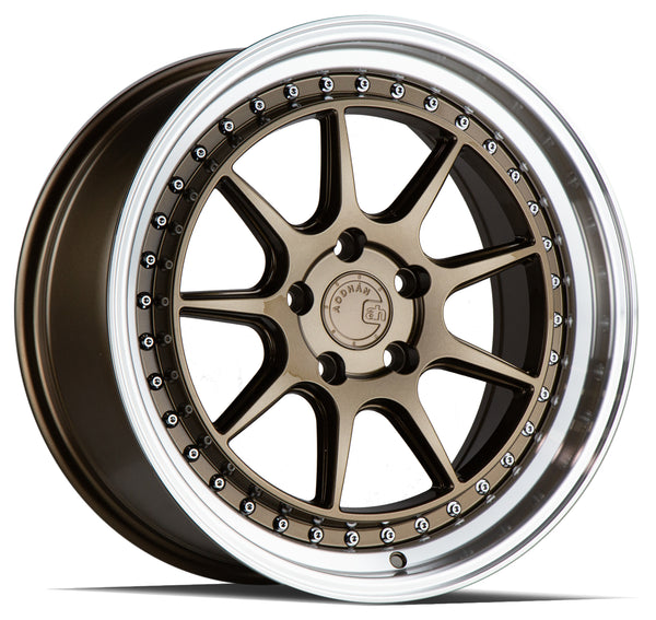 Aodhan Wheels DS-X Bronze Machined Lip