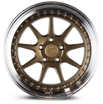 Aodhan Wheels DS-X Bronze Machined Lip