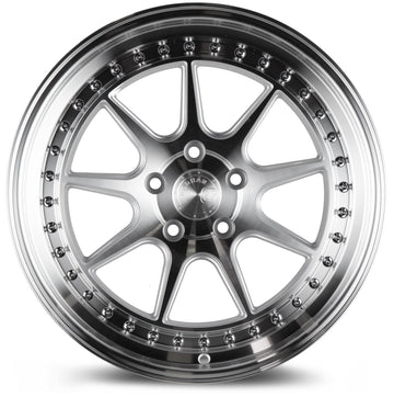 Aodhan Wheels DS-X Silver Machined