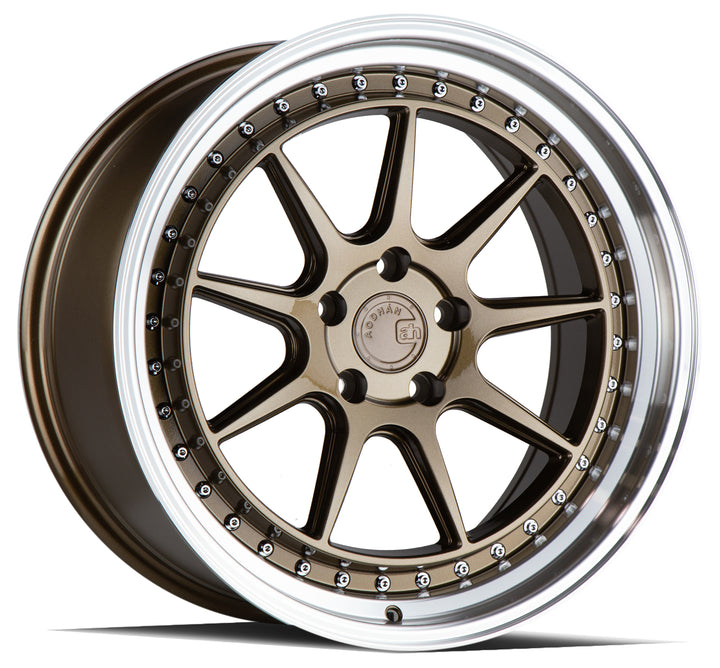 Aodhan Wheels DS-X Bronze Machined Lip