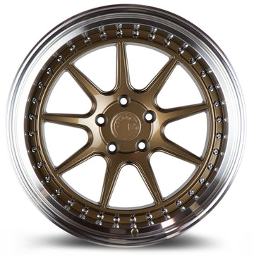 Aodhan Wheels DS-X Bronze Machined Lip