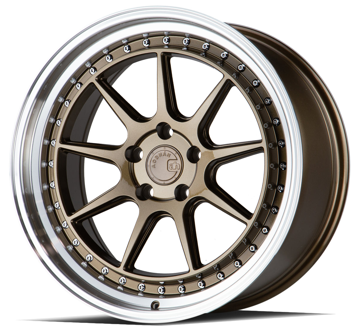 Aodhan Wheels DS-X Bronze Machined Lip