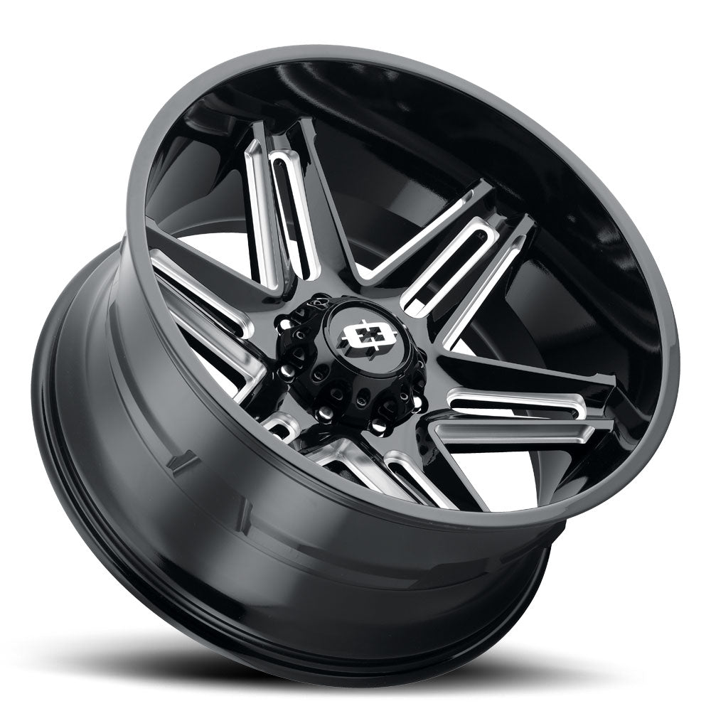 Vision Wheels 363 Razor Black Milled
