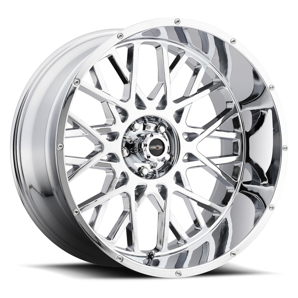 Vision Wheels 412 Rocker Chrome