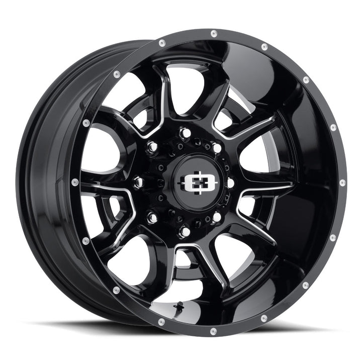 Vision Wheels 415 Bomb Black Milled