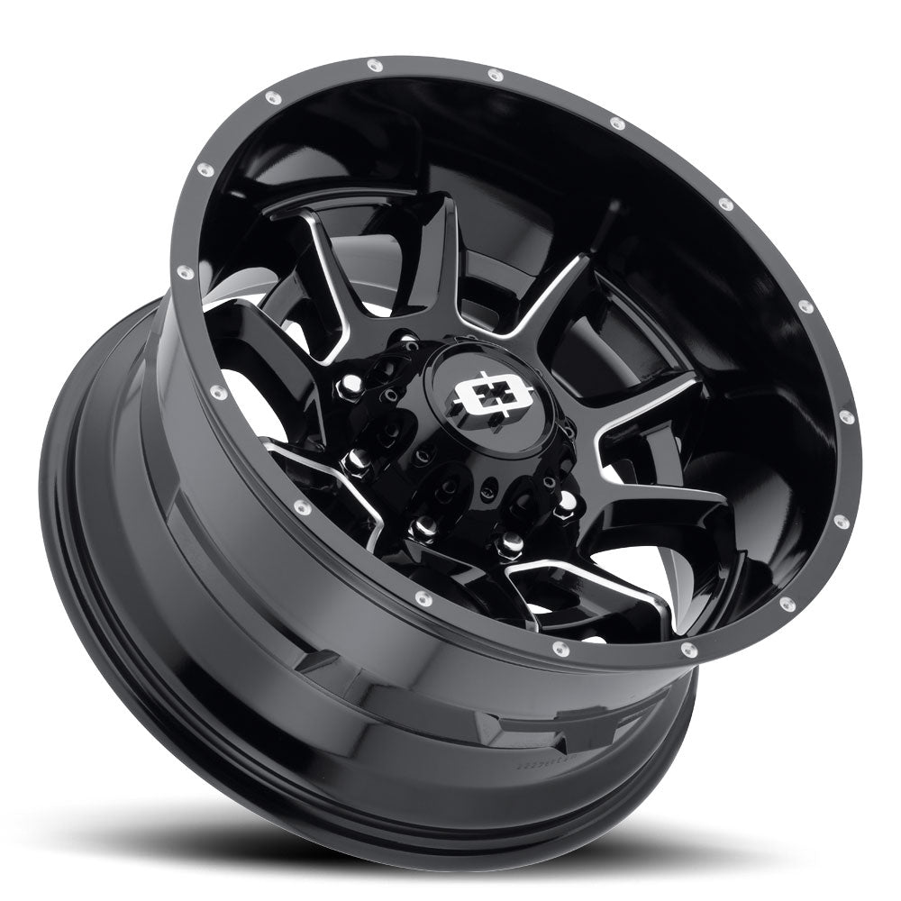 Vision Wheels 415 Bomb Black Milled