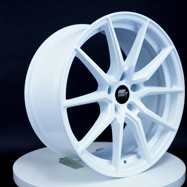 MST Wheels Delta White