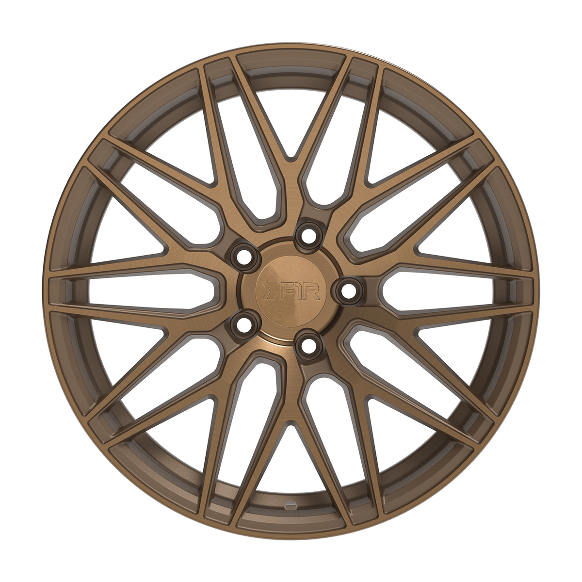F1R Wheels F103 Brushed Bronze