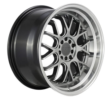 F1R Wheels F21 v2 Hyper Black Polish Lip