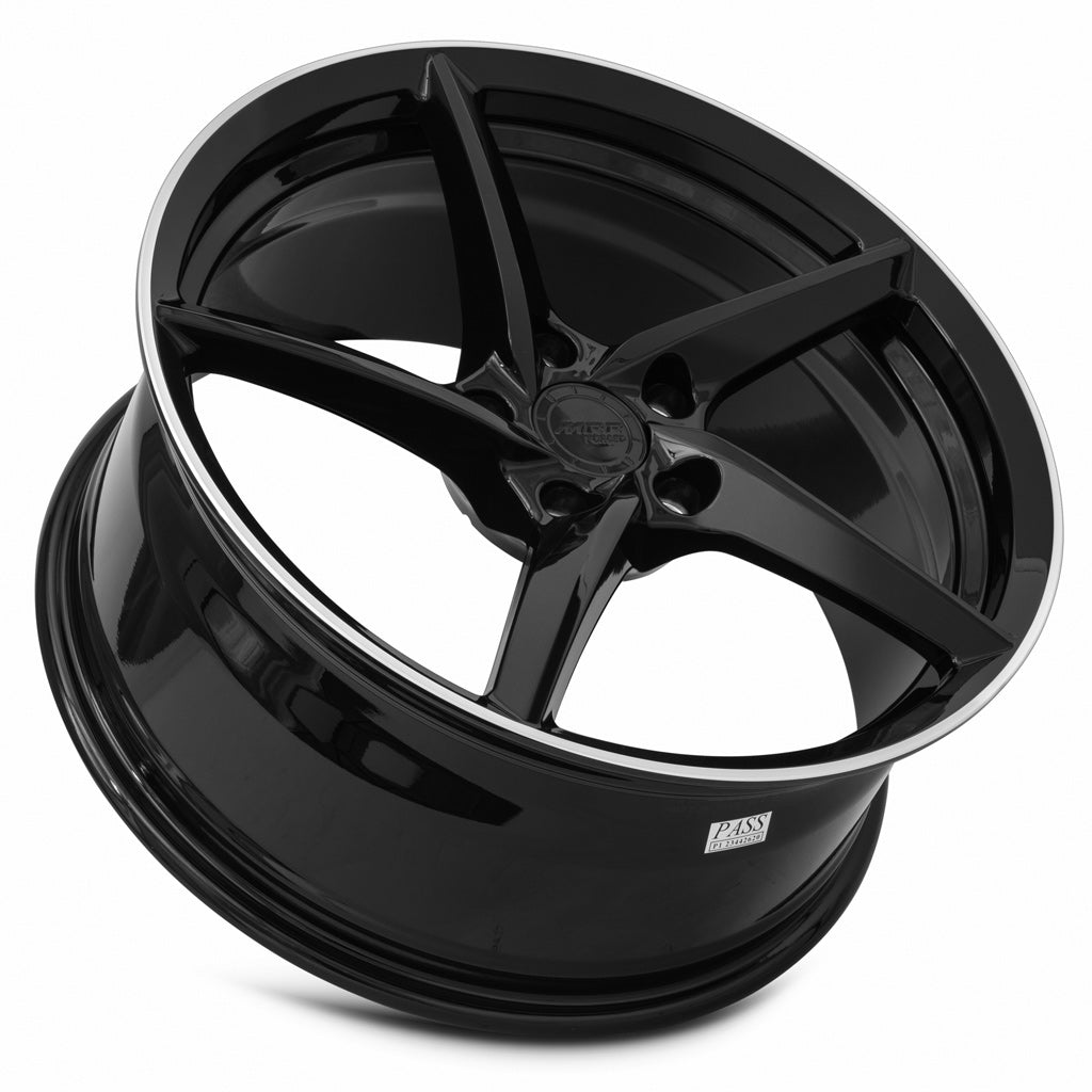 MRR Forged Wheels Forged F25 Gloss Black Left