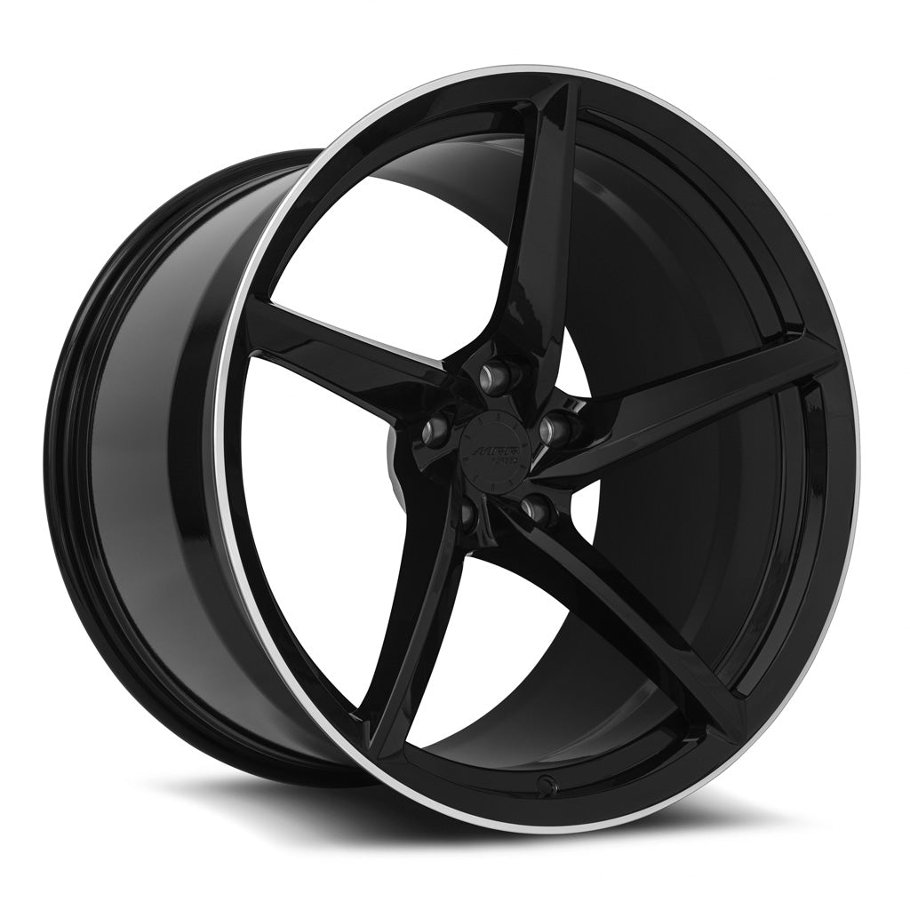 MRR Forged Wheels Forged F25 Gloss Black Left