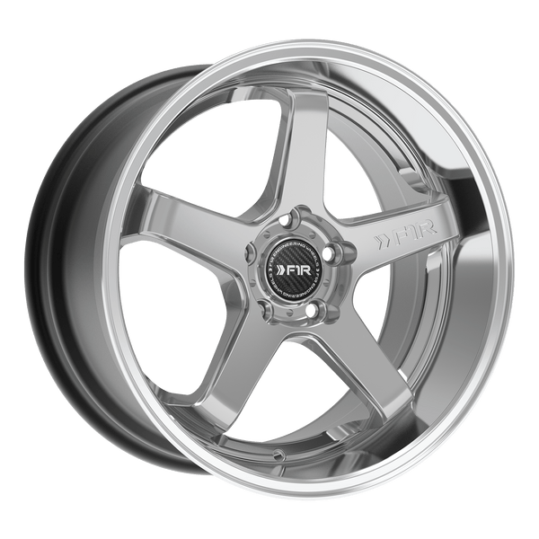 F1R Wheels FC5 Hyper Black Polish Lip