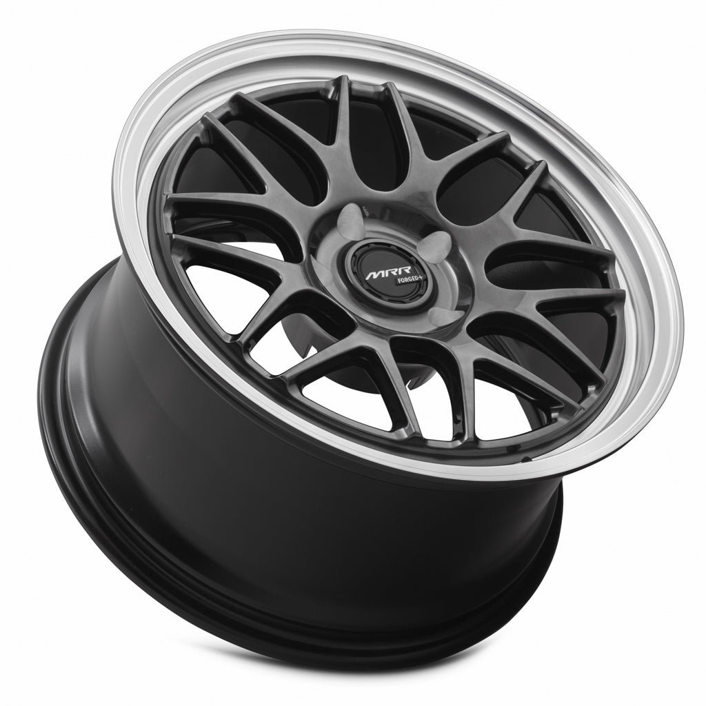 MRR Forged Wheels FF3 Hyper Black Machined Lip