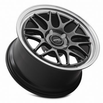 MRR Forged Wheels FF3 Hyper Black Machined Lip