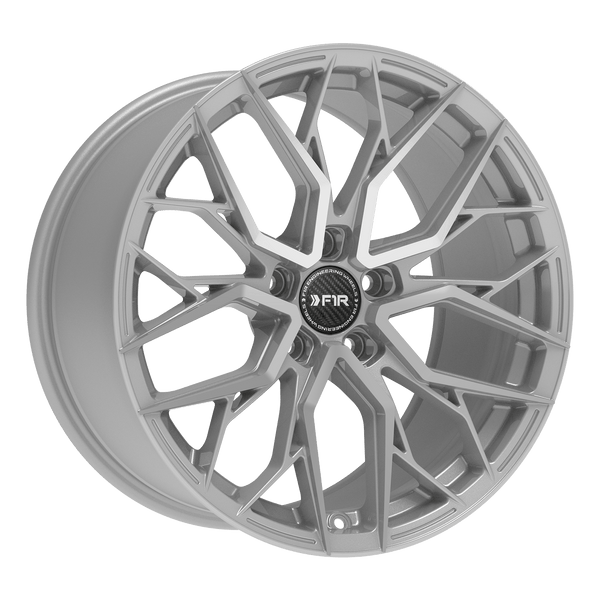 F1R Wheels FS3 Machine Silver