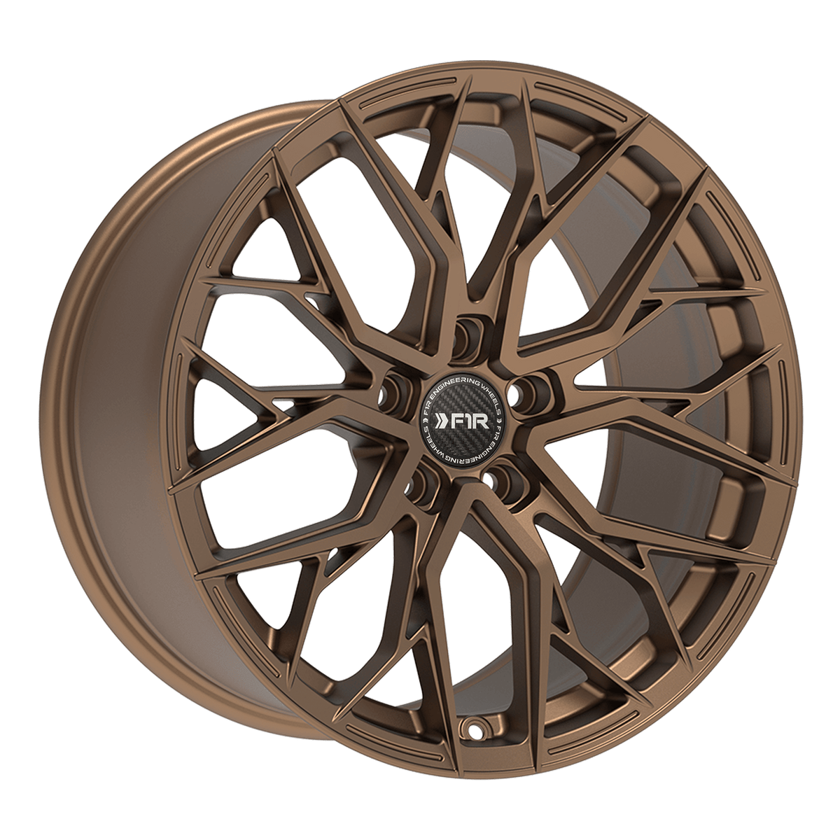 F1R Wheels FS3 Matte Bronze