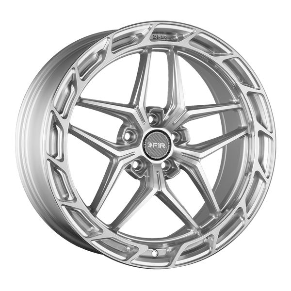 F1R Wheels FS5 Machine Silver