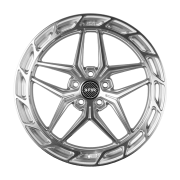 F1R Wheels FS5 Machine Silver