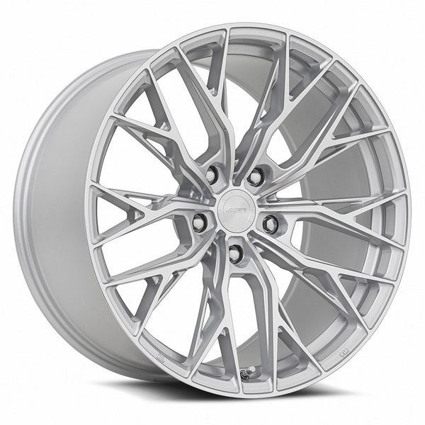 MRR Wheels GF5 Silver Machine Face