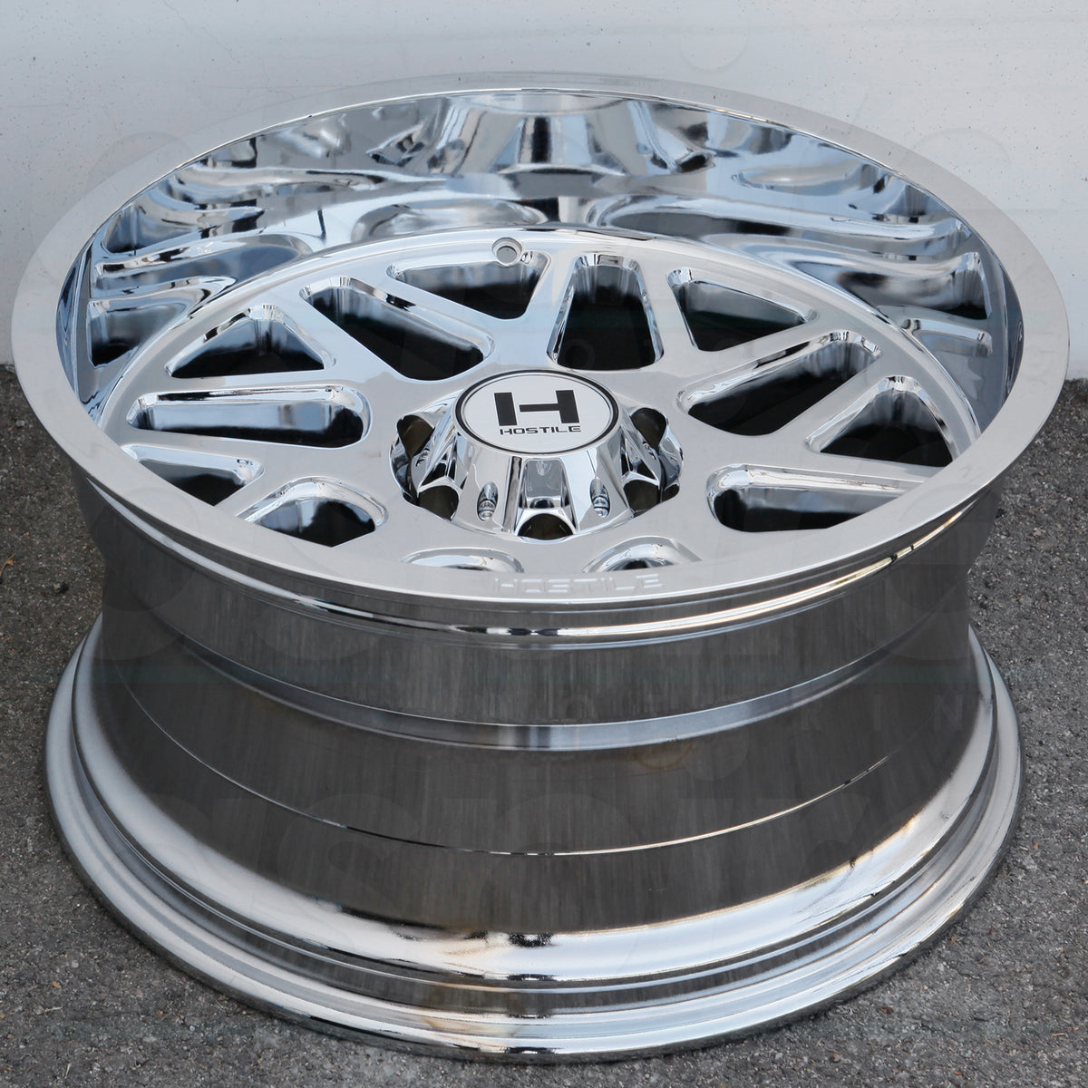 Hostile Wheels H108 Sprocket Chrome - Wheels Outlet
