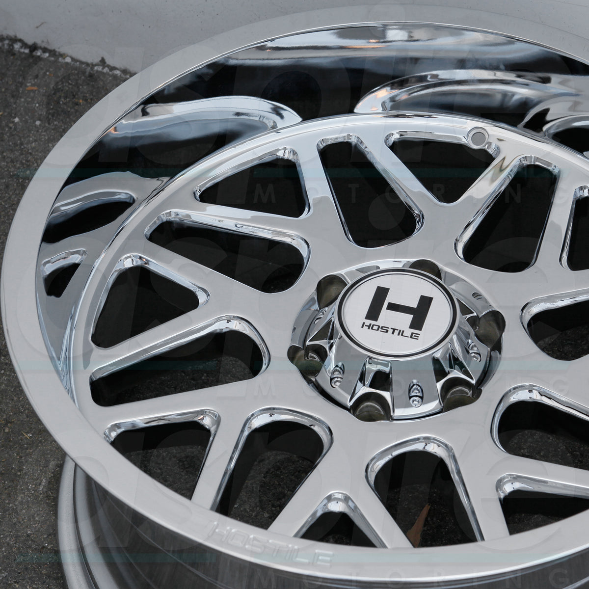 Hostile Wheels H108 Sprocket Chrome - Wheels Outlet