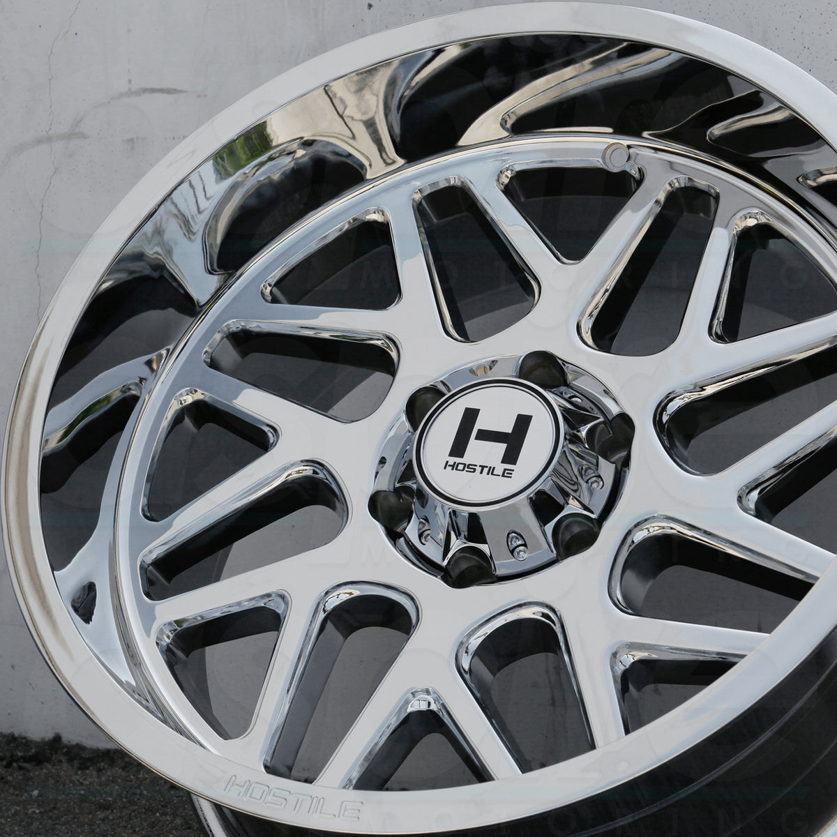Hostile Wheels H108 Sprocket Chrome - Wheels Outlet