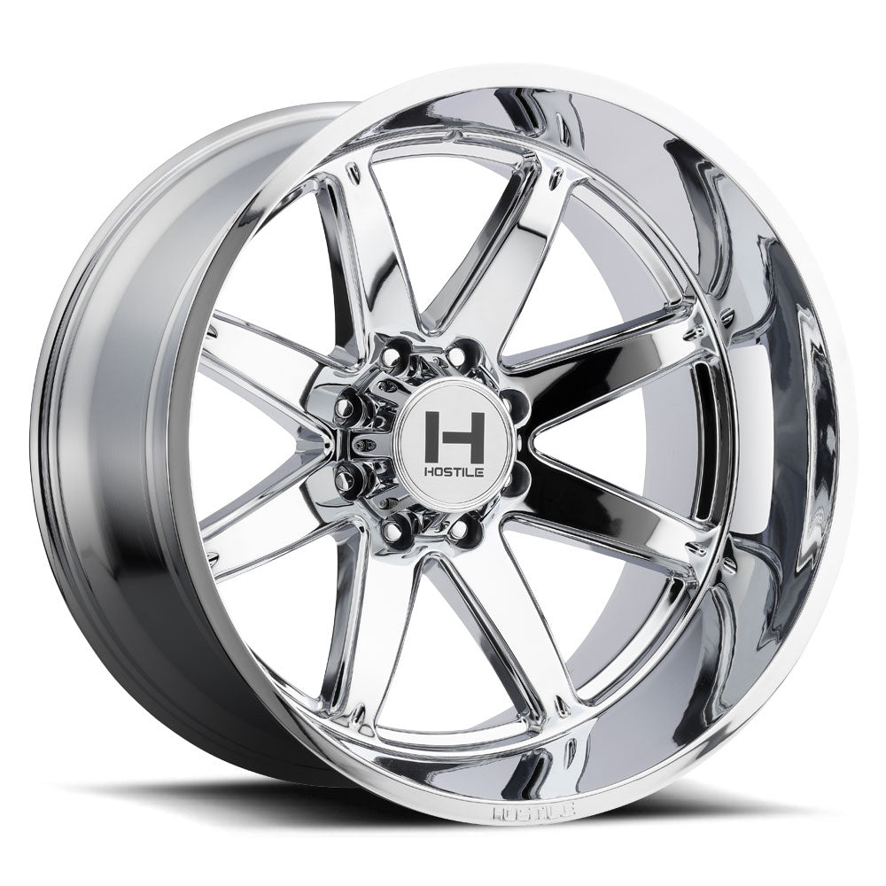 Hostile Wheels H109 Alpha Chrome - Wheels Outlet