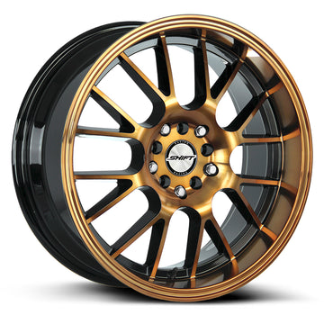 Shift Wheels H28 Crank Black Machine Bronze