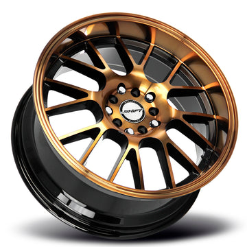 Shift Wheels H28 Crank Black Machine Bronze