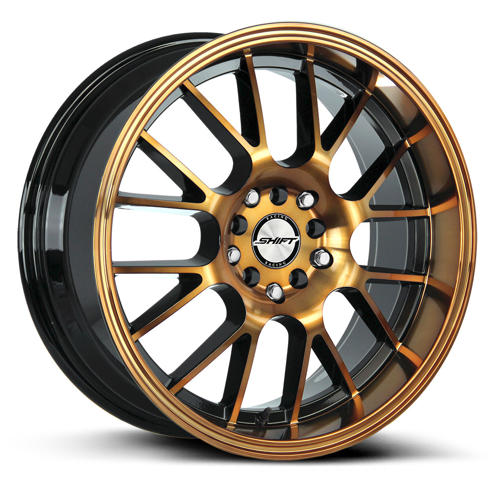 Shift Wheels H28 Crank Black Machine Bronze