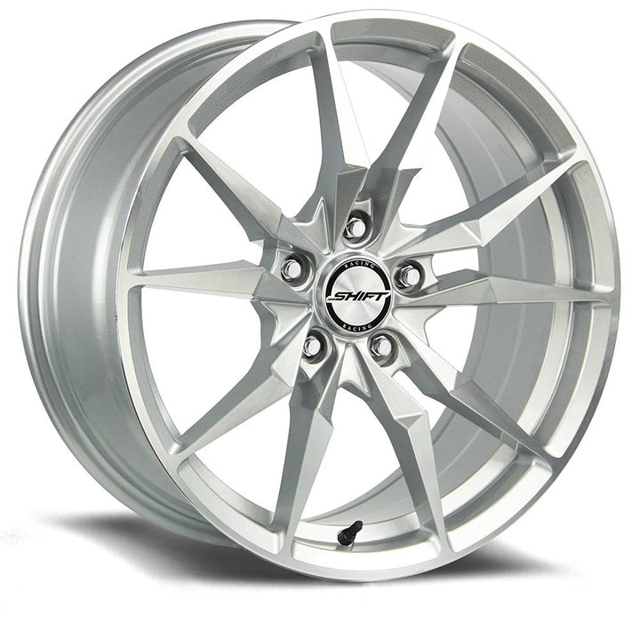 Shift Wheels H29 Blade Silver Machine - Wheels Outlet
