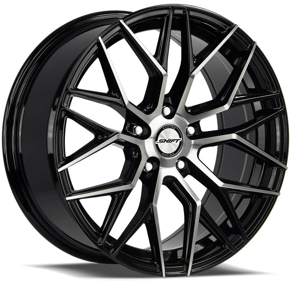Shift Wheels H33 Spring Black Machine - Wheels Outlet