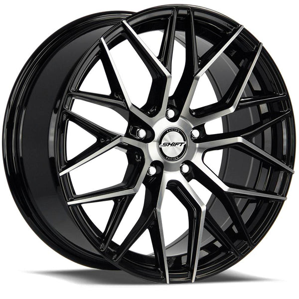 Shift Wheels H33 Spring Black Machine - Wheels Outlet