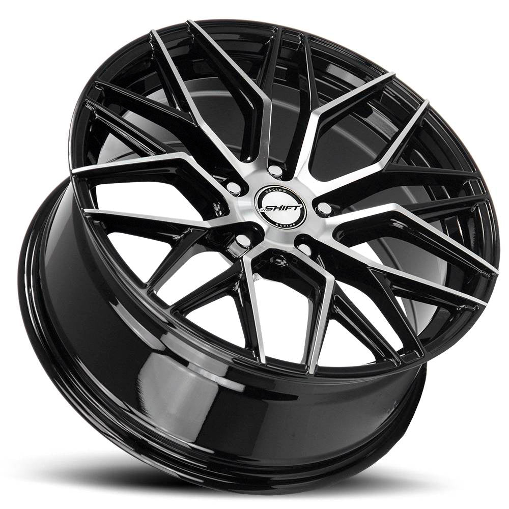 Shift Wheels H33 Spring Black Machine - Wheels Outlet