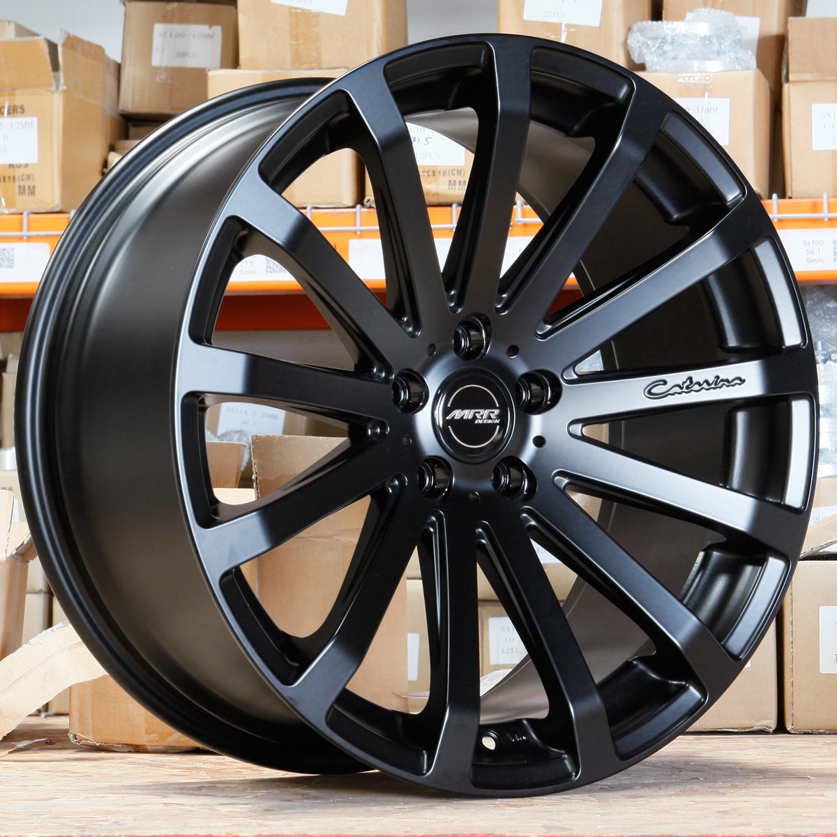 MRR Wheels HR9 Matte Black - Wheels Outlet
