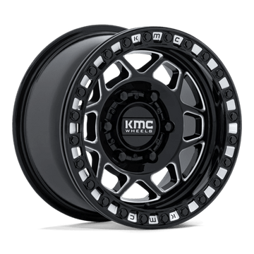 KMC Wheels KS241 Torx Utv Beadlock Gloss Black Milled