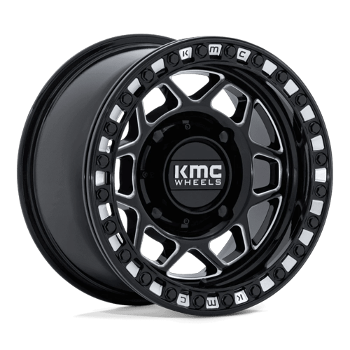 KMC Wheels KS241 Torx Utv Beadlock Gloss Black Milled