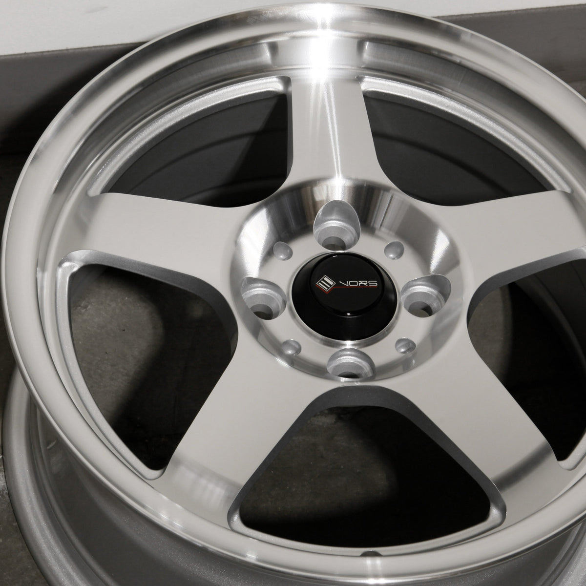 Vors Wheels LT05 Silver Machined