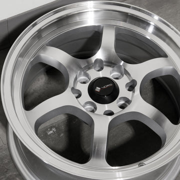 Vors Wheels LT61 Silver Machined
