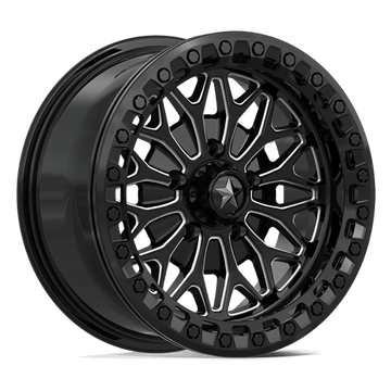 MSA Offroad Wheels MA53 Bolo Utv Beadlock Gloss Black Milled